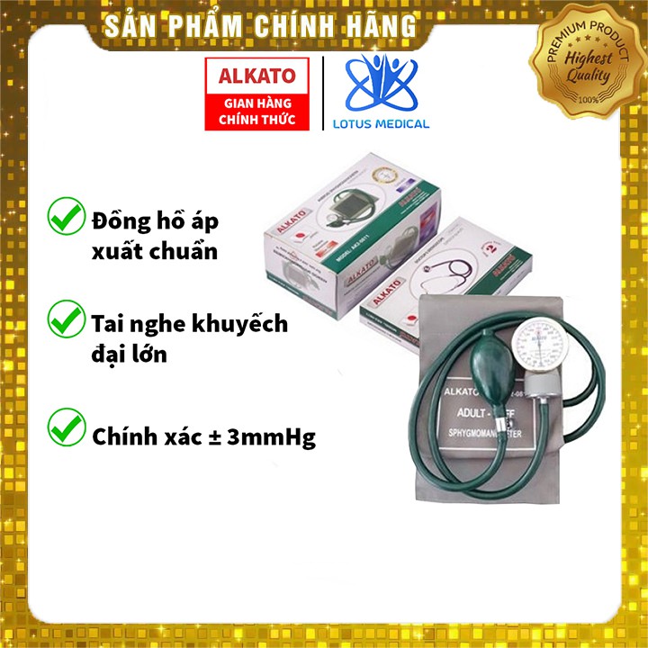 Máy Huyết Áp Cơ Alkato - Máy đo huyết áp dùng cho ngành Y