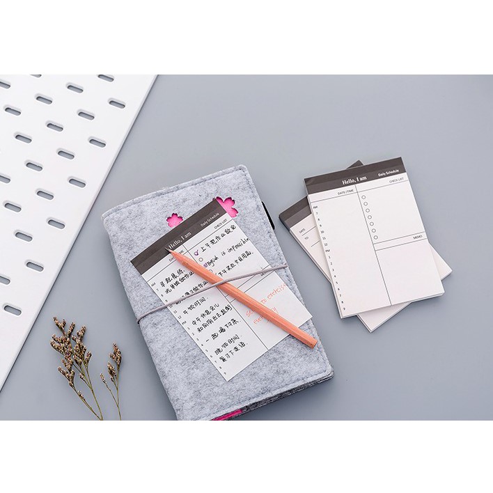 Giấy Note planner Ghi chú Kế Hoạch / Lịch Trình Hàng Ngày #C220