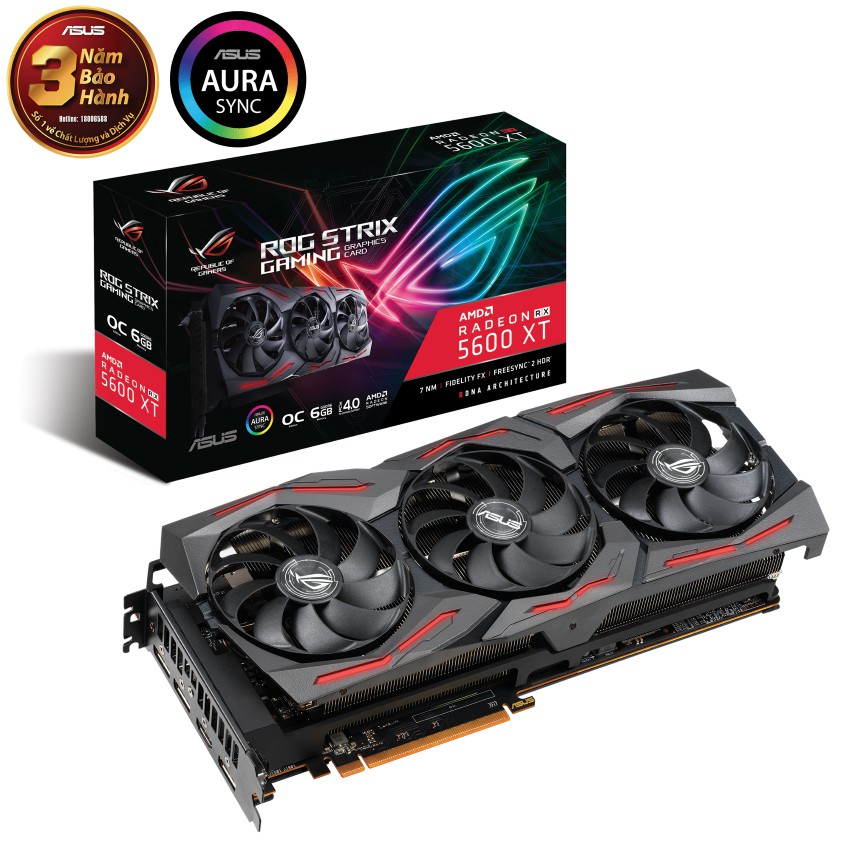 Card màn hình Asus Rog Strix RX 5600xt