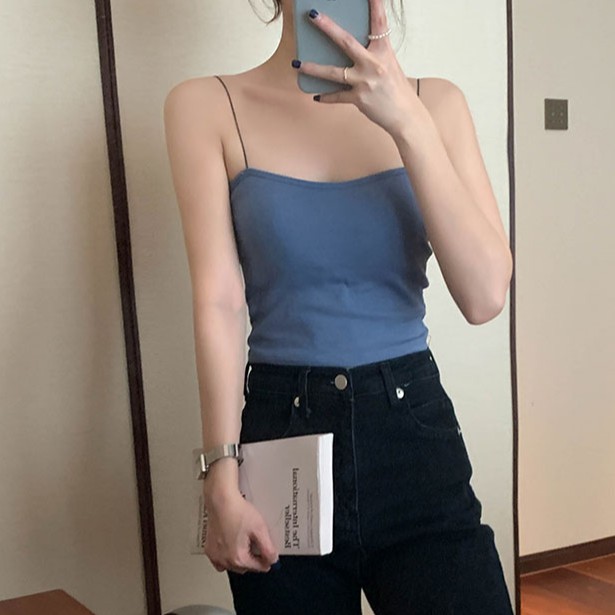 Áo Dây Mỏng Có Mút Đệm Ngực Thời Trang Quyến Rũ 41142