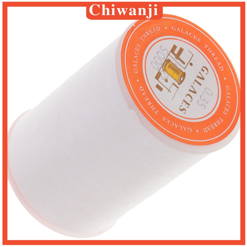 Cuộn Chỉ Sáp 300M 0.35mm Màu Be Dùng Làm Đồ Da DIY