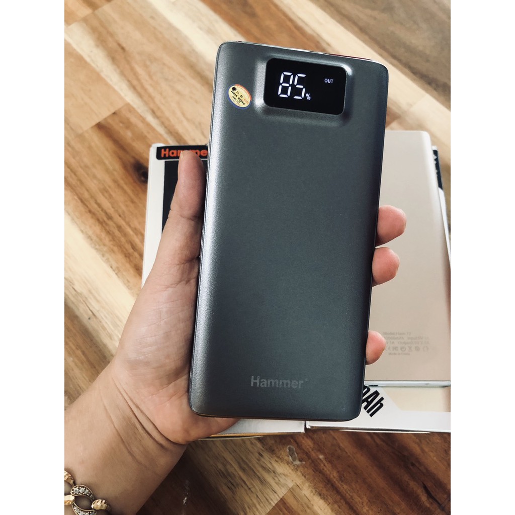 Pin dự phòng Hammer 12.000mAh