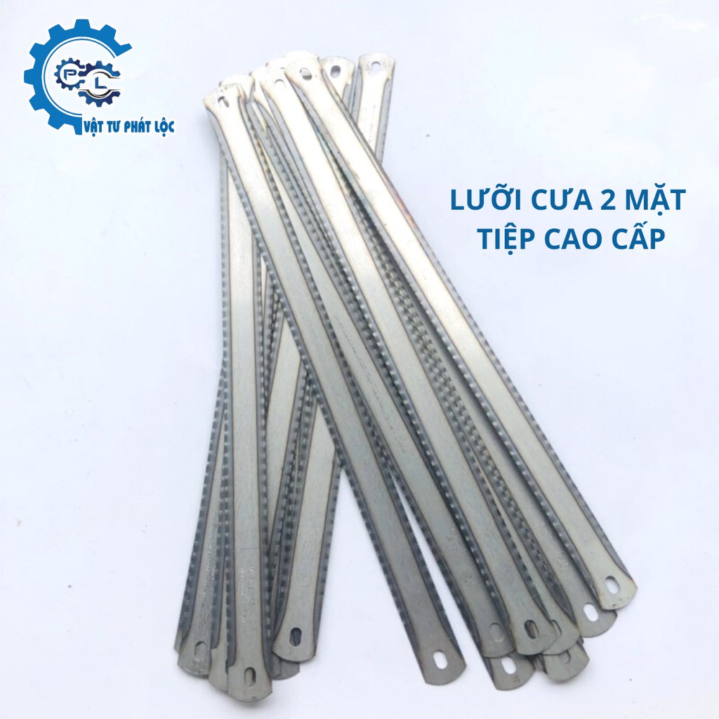 Khung cưa sắt và lưỡi cưa 2 mặt Tiệp cao cấp