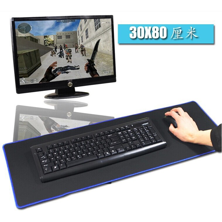 Lót Chuột Gaming Cỡ Lớn - Bàn Di Chuột Size To 80x30 Cho Game Thủ