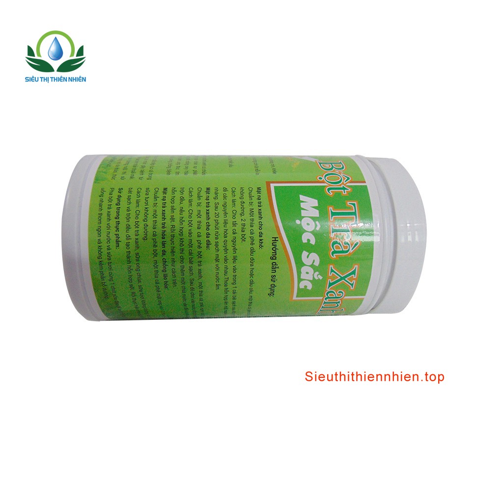 Bột trà xanh nguyên chất đóng túi zip thương hiệu Mộc Sắc | BigBuy360 - bigbuy360.vn