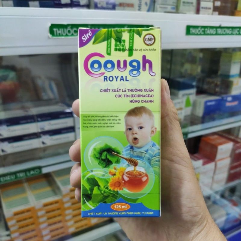 Coogh Hafa, Siro bổ phế hỗ trợ giảm ho hiệu quả giảm chảy nước mũi nghẹt mũi ho do cảm lạnh