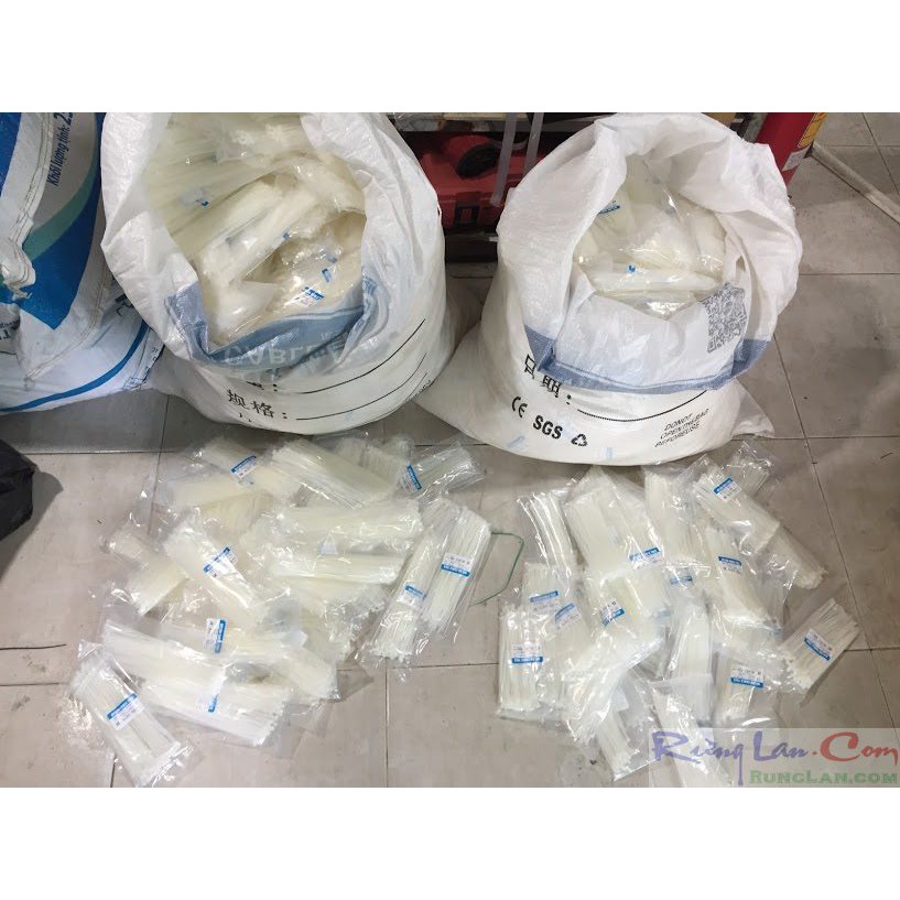 Dây rút pp nhựa dẽo 15cm bịch 100cái