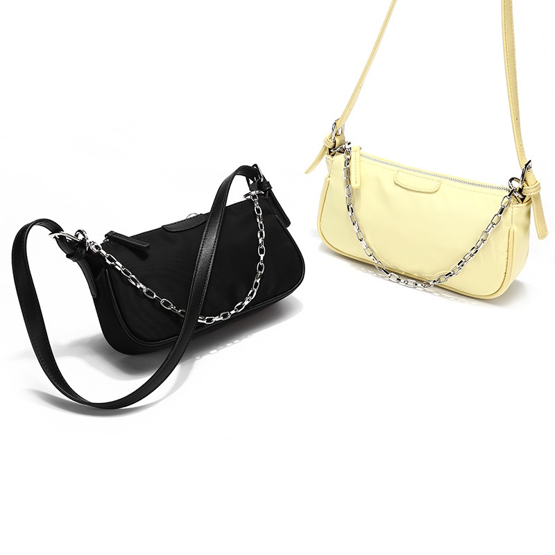 Túi xách đeo vai màu trơn đơn giản thời trang cho nữ IELGY