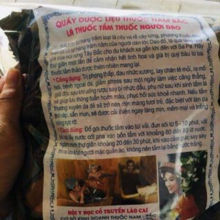 LÁ THUỐC TẮM NGƯỜI DAO ĐỎ SAPA