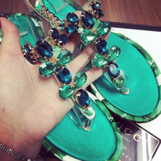 Giày sandal gót 5p