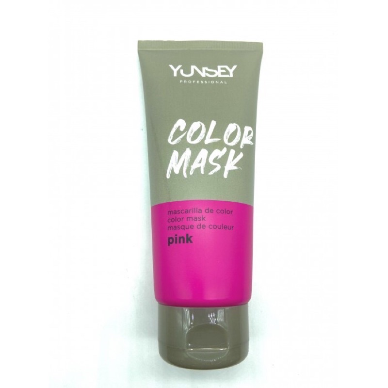 Mặt nạ nhuộm tóc màu HỒNG PINK COLOR  Refresh Mask Yunsey 200ml