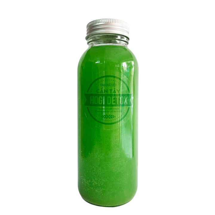 Chai Thuỷ Tinh Nano Slim Detox Hogi dùng đựng nước uống, nước detox Dung Tích 200ml