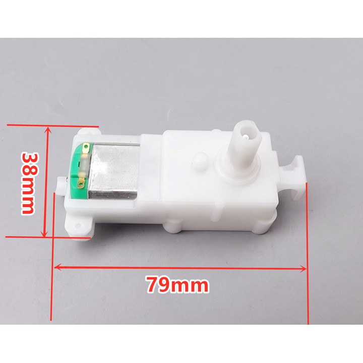 Động cơ mô tơ giảm tốc mini 3V-6VDC - tỷ số 1:48 - LK0001