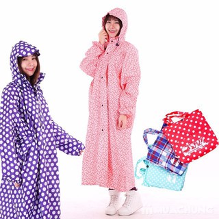 Áo Mưa Dây Kéo Họa Tiết - Chống Thấm, Siêu Nhẹ, Siêu Bền