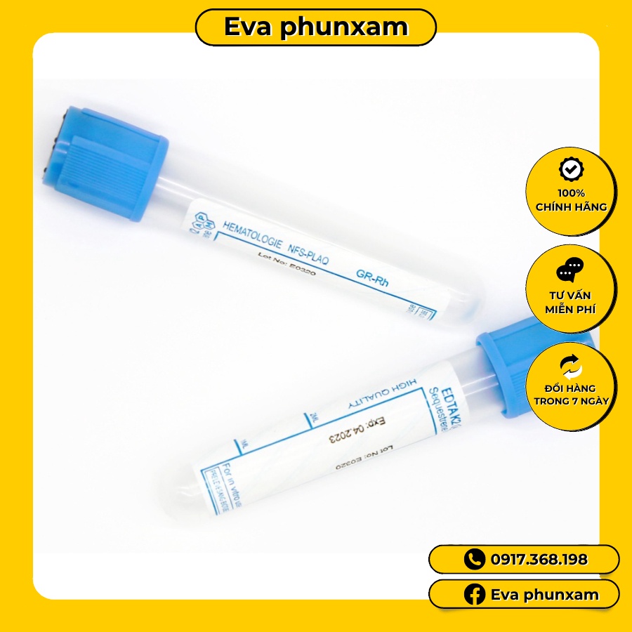Ống nghiệm chống đông máu EDTA
