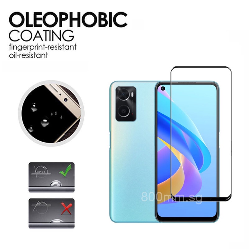 Kính Cường Lực Bảo Vệ Màn Hình Điện Thoại OPPO A76 A94 A15s A15 A5 A9 2020 A52 A72 A74 A92 A95 A93 Reno7 6 Pro