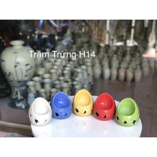 Đèn Xông Tinh Dầu Bằng Nến [Bát Tràng]