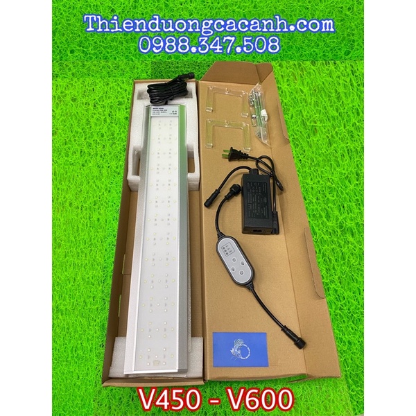 Đèn LED Thuỷ Sinh WEEK RAPTOR WRGB V450 & V600 Series 2021 - Bản Nâng Cấp Có Dimmer Điều Chỉnh Độ Sáng & Hẹn Giờ