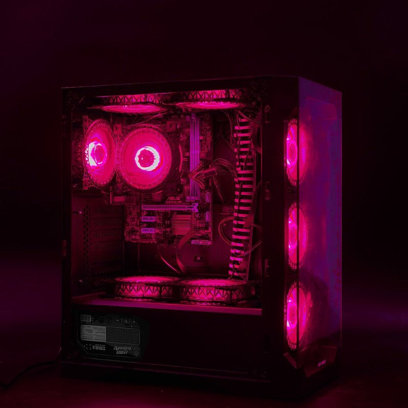 Quạt tản nhiệt RGB 120mm điều chỉnh được độ yên tĩnh 4Pin + 6Pin cho máy tính | BigBuy360 - bigbuy360.vn