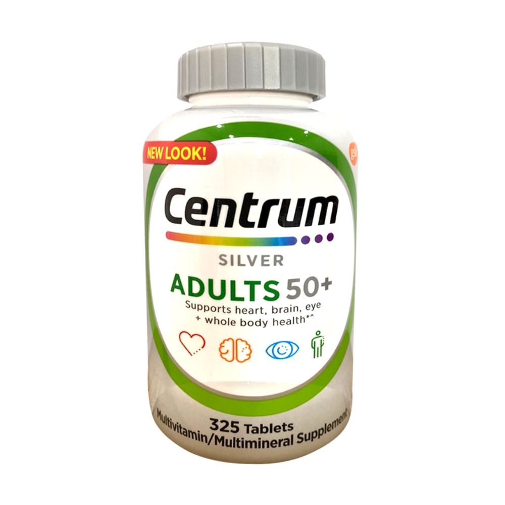 Viên uống Centrum Silver dành cho người Trên 50 Tuổi - 325 viên của Mỹ.