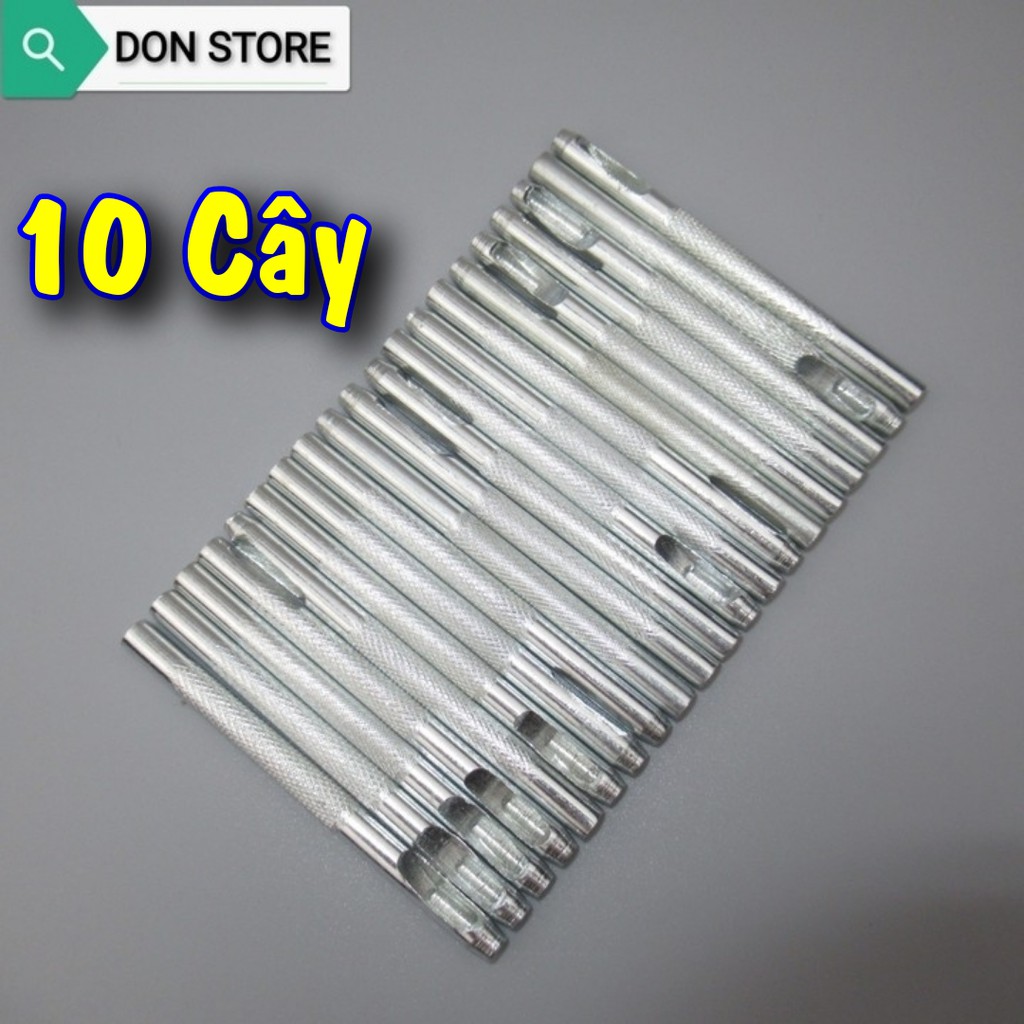 [10 CÂY] Đục Lỗ Thắt Lưng Lỗ 4cm-6cm (Thông Dụng) Cho Khóa Kim, Khóa Bấm Lỗ (Bán Sỉ)