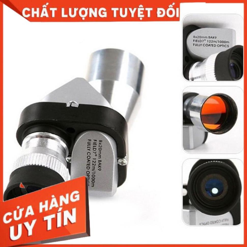 Ống nhòm 8x20 Monocula chắc chắn và bền - Độ Phân Giải Hình Ảnh Sắc Nét- Thiết Kế Nhỏ Gọn - Có Thể Bỏ Túi