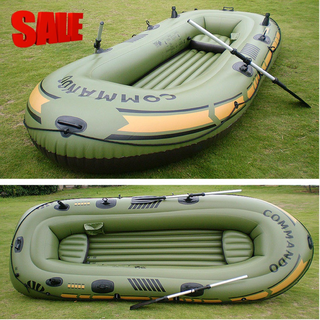 Thuyền Bơm Hơi Câu Cá Dã Ngoại- Xuồng Hơi Du Lịch Boat 200  Cho 2 Người