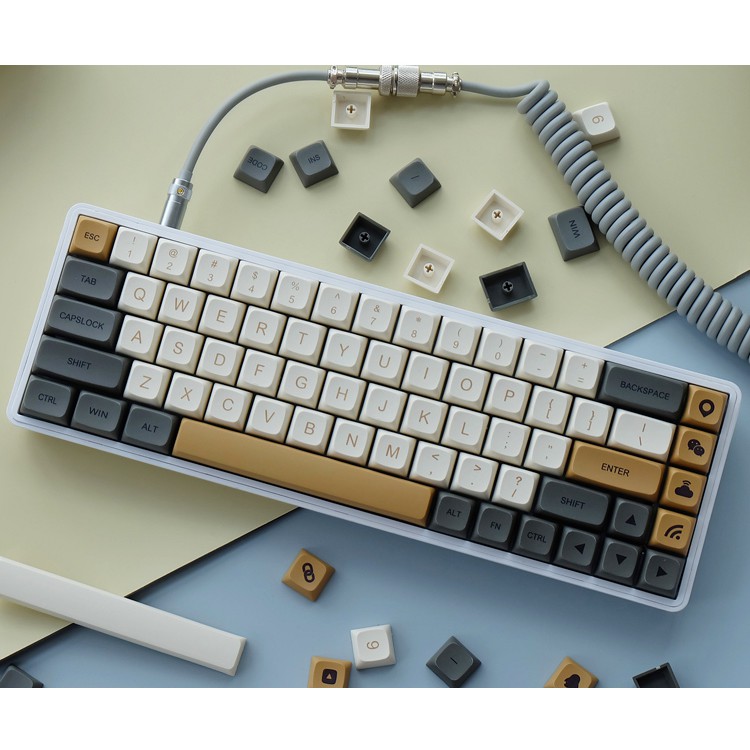 Nút bàn phím keycap XDA Shimer giá rẻ 125 nút filco, leopold, ikbc, nj68, keychron