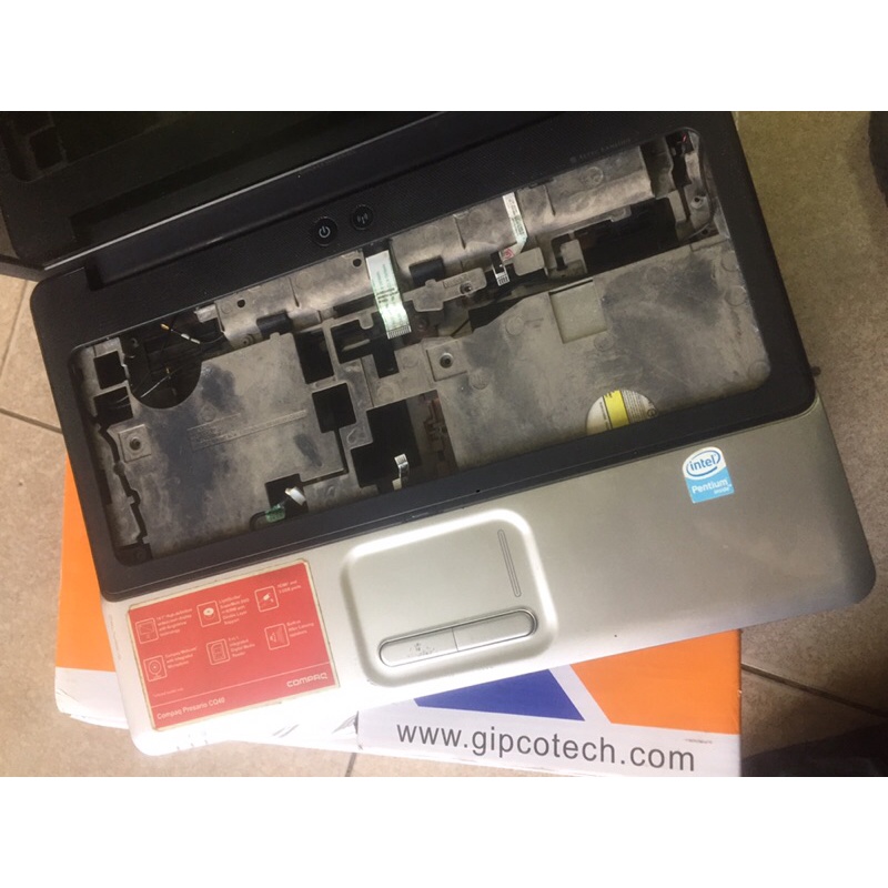 Bộ vỏ Hp compaq presario CQ40 cáp màn hình touchpad bản lề webcam bo phụ USB loa bo phím kích nguồn laptop CQ40