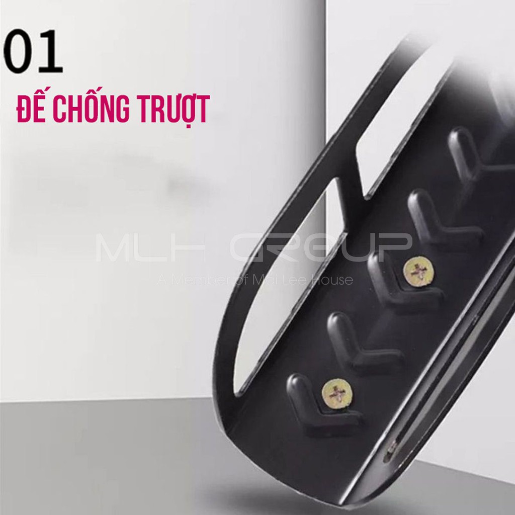 Móc Treo, Giá Đỡ Treo Xe Đạp Dựng Đứng Lên Tường, Vách Tường Siêu Chắc Xoay 180 Độ MLH