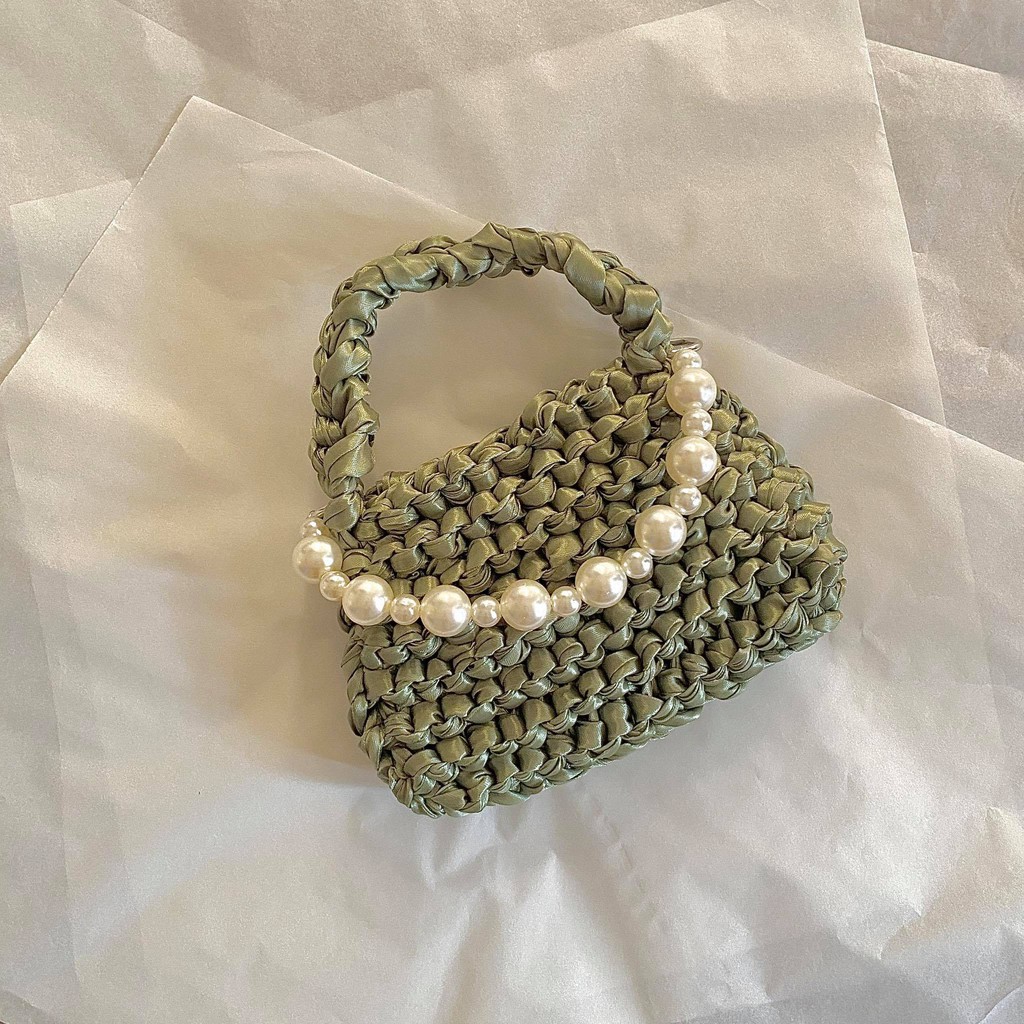 Lily Pearl Chain | Dây Đeo Túi Xách Đính Ngọc Trai Thời Trang Hàn Quốc Cho Nữ