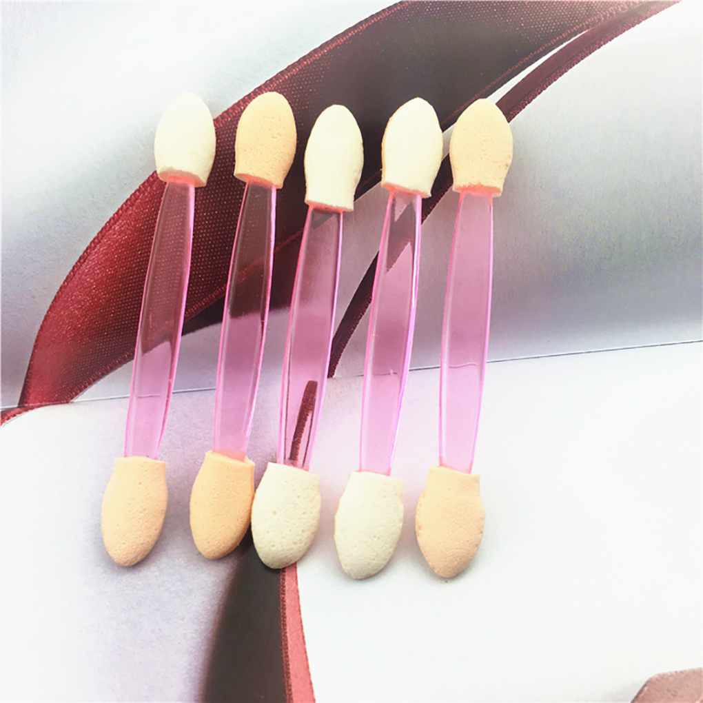 Set 100 cọ trang điểm mắt 2 đầu dùng 1 lần màu sắc gửi ngẫu nhiên