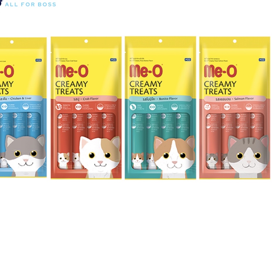 Bánh thưởng cho mèo dạng kem ME-O Creamy Treat 15g