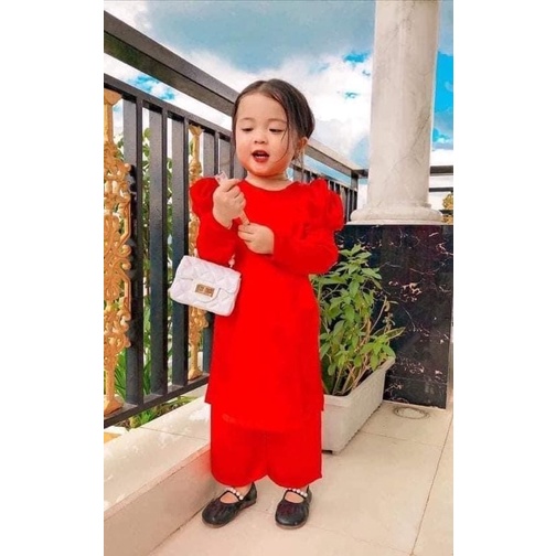 Áo dài lụa tay phồng siêu hot