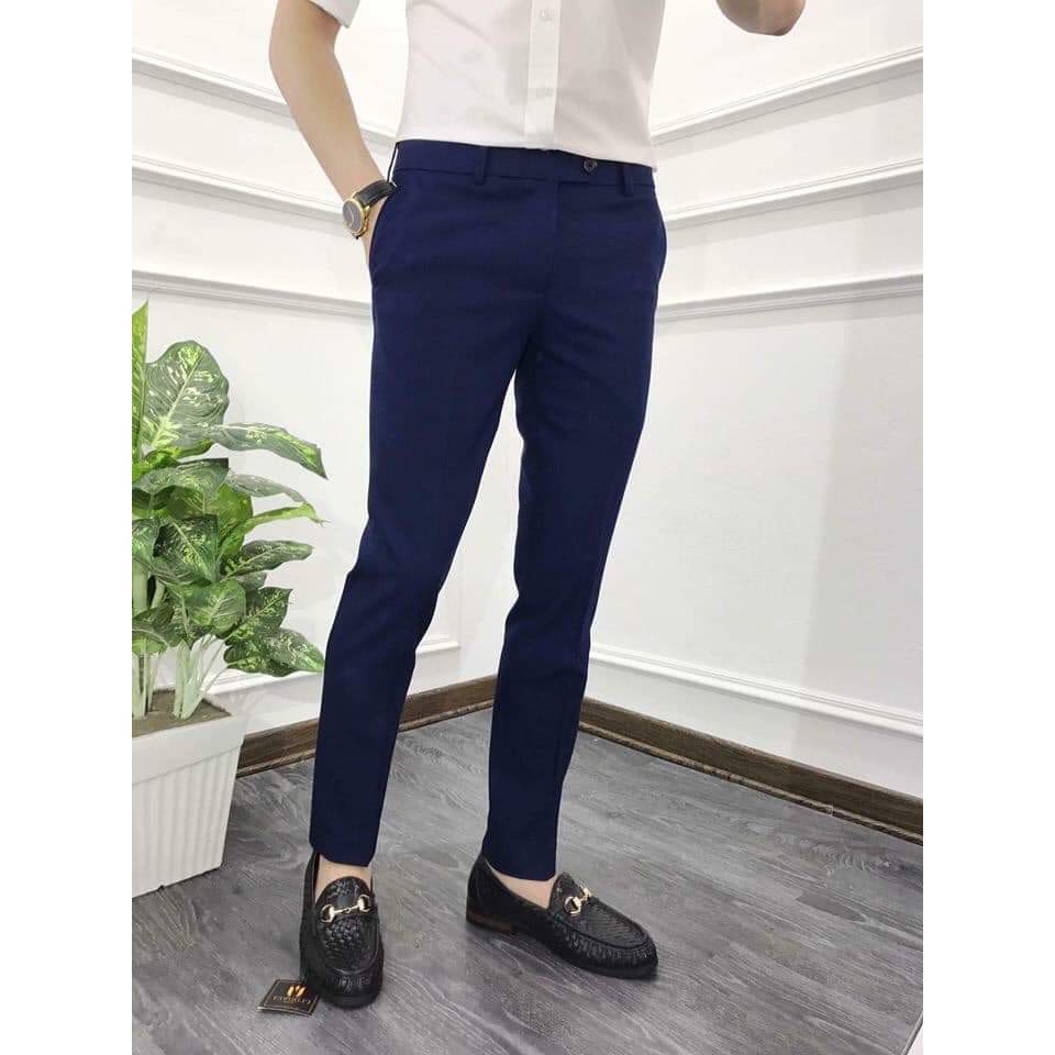 Quần âu nam dáng slimfit, chuẩn thiết kế hàn quốc, cực tôn dáng, lịch sự, trẻ trung | BigBuy360 - bigbuy360.vn