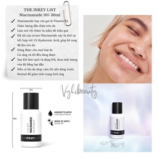 Tinh chất The INKEY List Niacinamide Oil Control 30ml