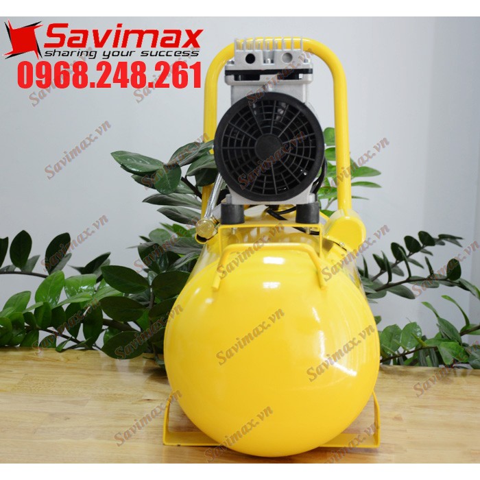 Máy nén khí WING TW-OF550-25L, giảm âm, không dầu (Có bánh xe) | BigBuy360 - bigbuy360.vn