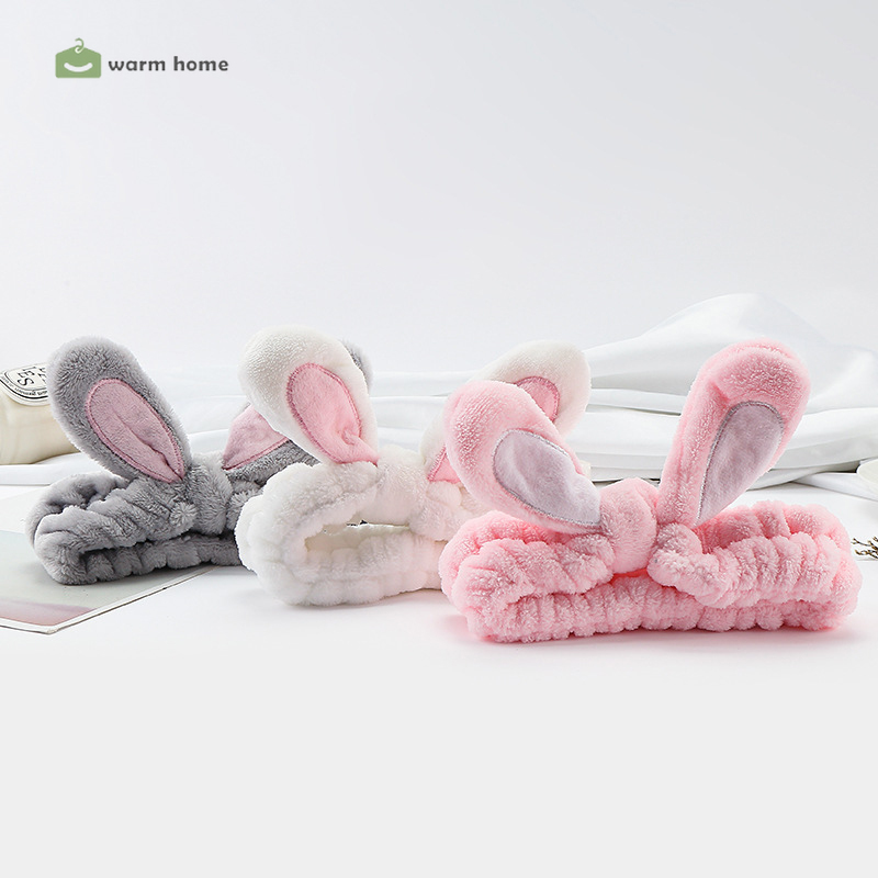 (Hàng Mới Về) Băng Đô Rửa Mặt Chống Trượt Thiết Kế Hoạt Hình Dễ Thương Cho Nữ