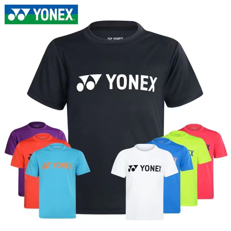 Áo Thun Thể Thao Yonex Tay Ngắn Phối Lưới Thoáng Khí Ấm Áp