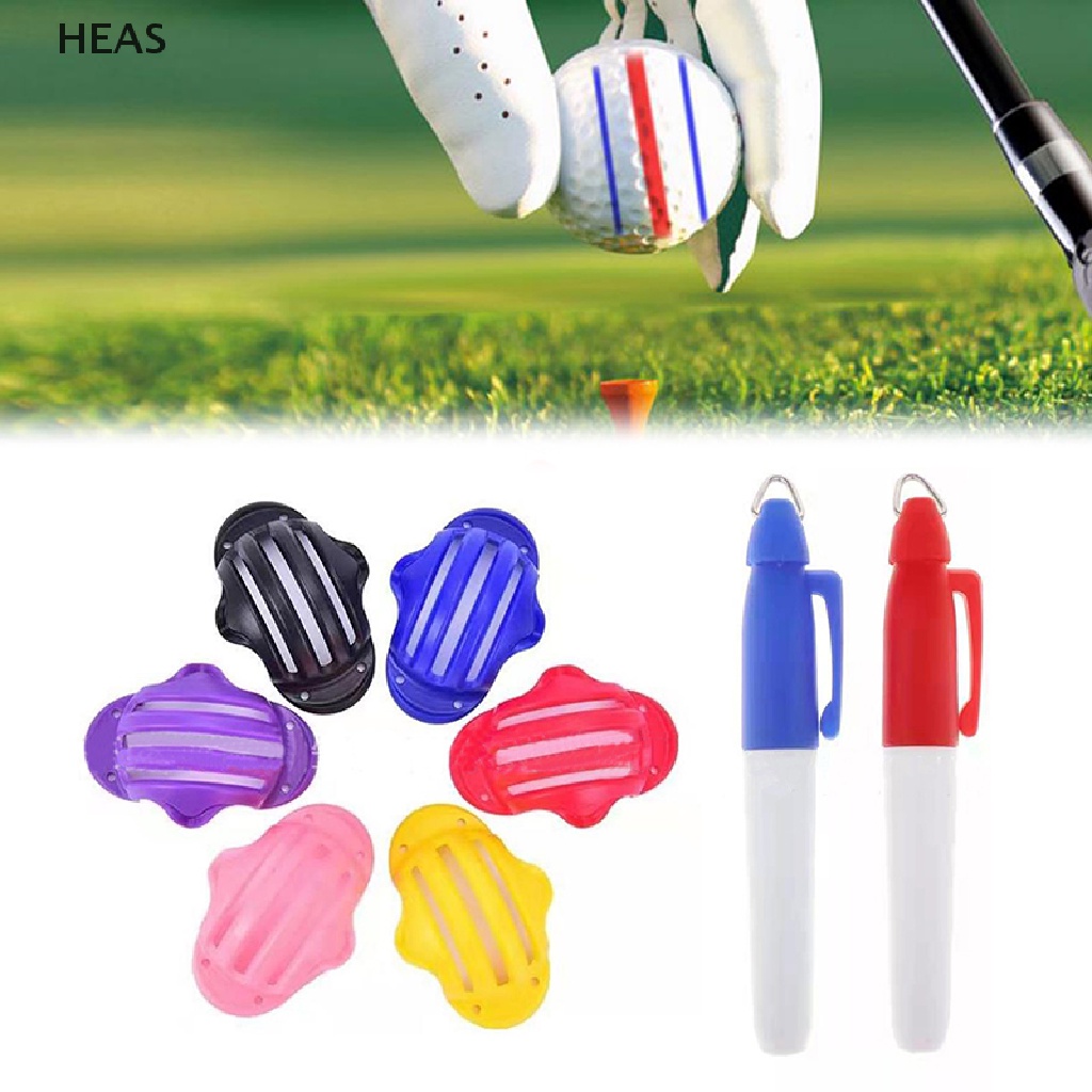 Set dụng cụ kẻ vạch đánh dấu bóng golf dùng ngoài trời