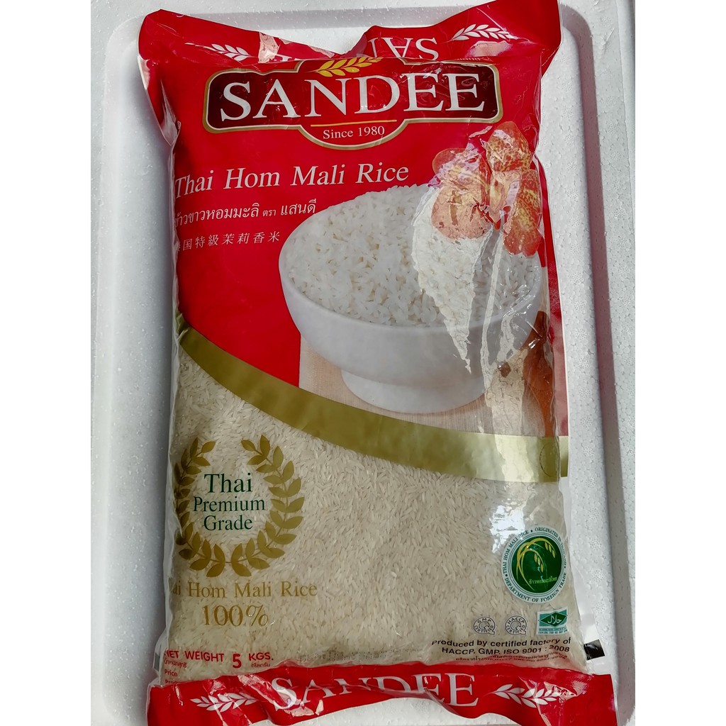 GẠO THƠM THÁI  SANDEE Hom Mali Rice