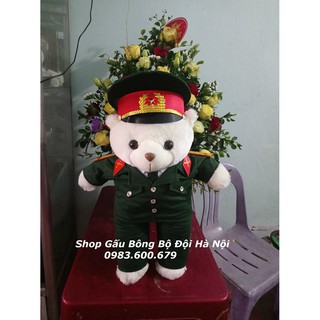 Gấu Bông Bộ Đội Lục Quân 55 cm