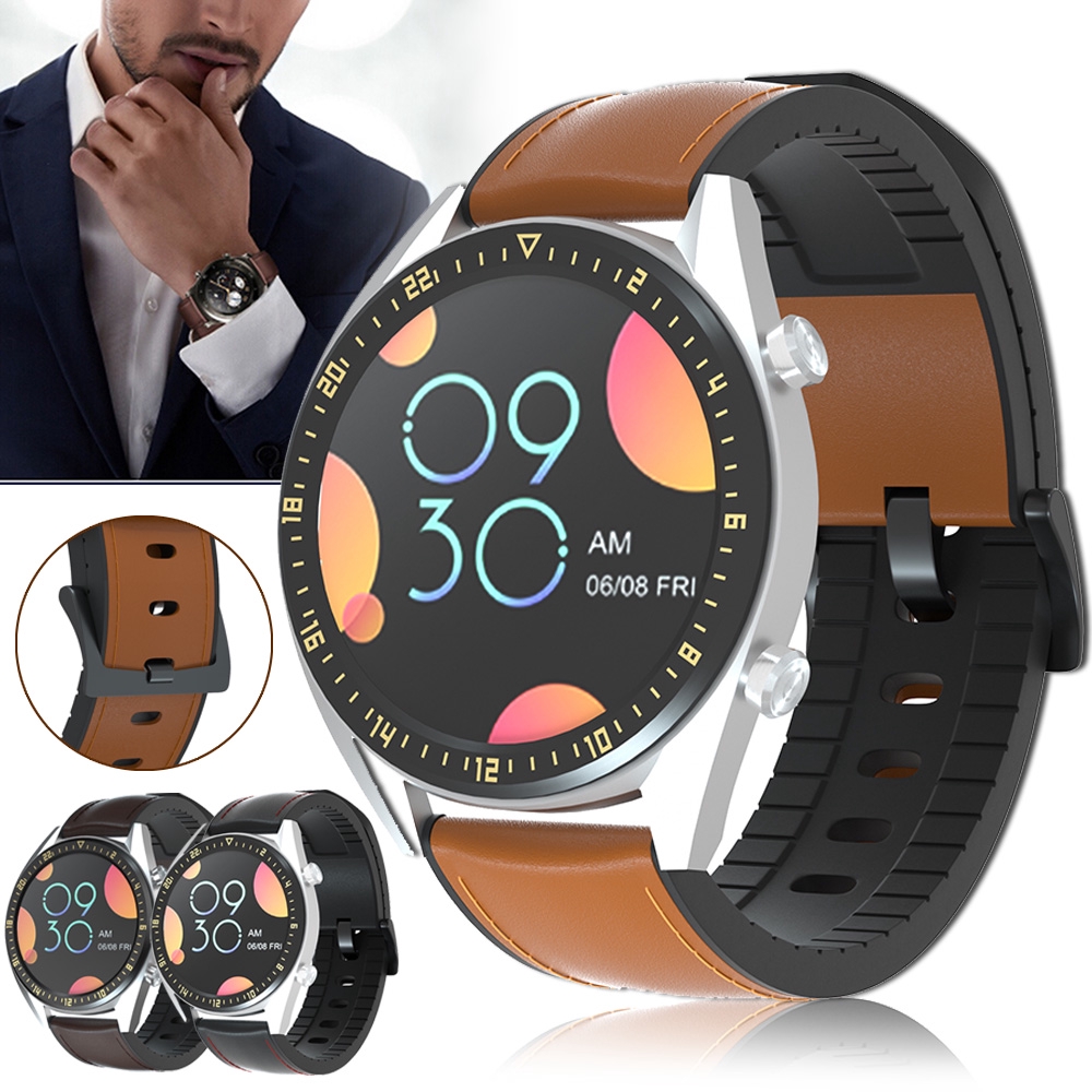 Dây Đeo Đồng Hồ Bằng Da Silicon 22mm Cho Huawei Watch Gt2 Gt 2 Honor Watch Magic 2 Pro Classic