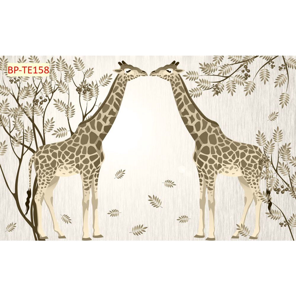 Tranh Dán Tường  Hoạt Hình Hiện Đại 3D Hót Nhất, được ưa chuộng nhất hiện