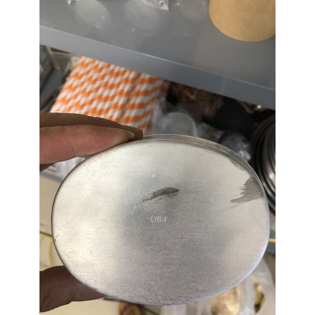 Khuôn oval đen chống dính cỡ nhỏ D04
