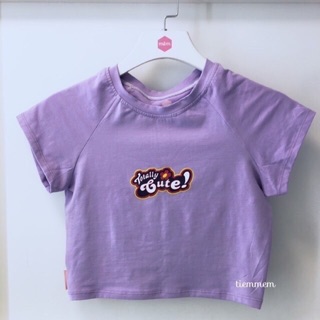 Áo cute dáng croptop sieu xinh