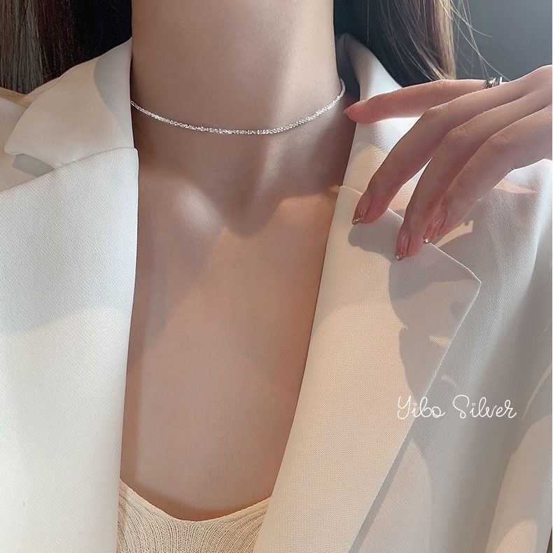 Dây chuyền _ Vòng cổ nữ tuyết xù Bạc 999 cao cấp _ 𝐘𝐢𝐛𝐨 𝐒𝐢𝐥𝐯𝐞𝐫 - 𝐂𝐚𝐦 𝐤𝐞̂́𝐭 𝐜𝐡𝐮𝐚̂̉𝐧 𝐁𝐚̣𝐜