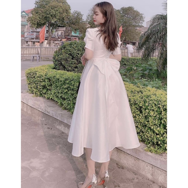 ❤️[ẢNH THẬT]V251 VÁY ĐẦM DÀI NƠ SAU LƯNG THANH LỊCH DỰ TIỆC, DẠ HỘI KỶ YẾU PROM, VÁY ĐI CƯỚI/ DU LỊCH❤️ | BigBuy360 - bigbuy360.vn