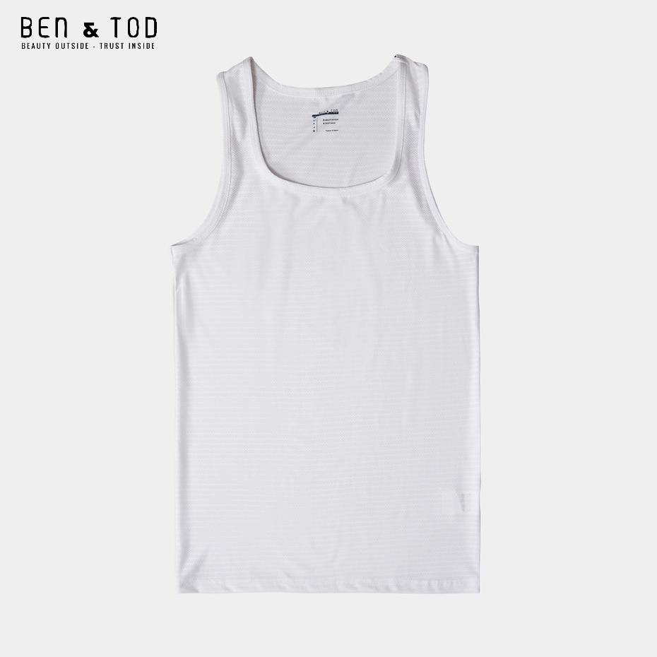 Áo lót ba lỗ nam BEN &amp; TOD 21165 vải cotton mềm mại, thoáng khí, thấm hút mồ hôi