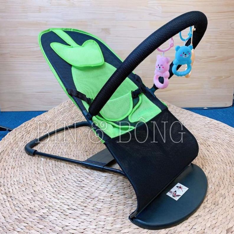 Ghế Rung Cho Bé Có Thú Treo Đồ